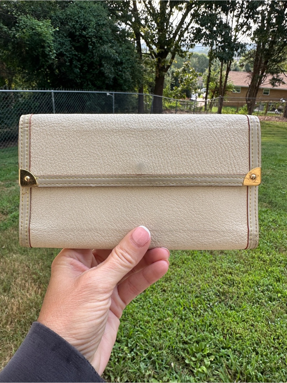 Louis Vuitton Suhali International Wallet Blanc Leather | TH0056